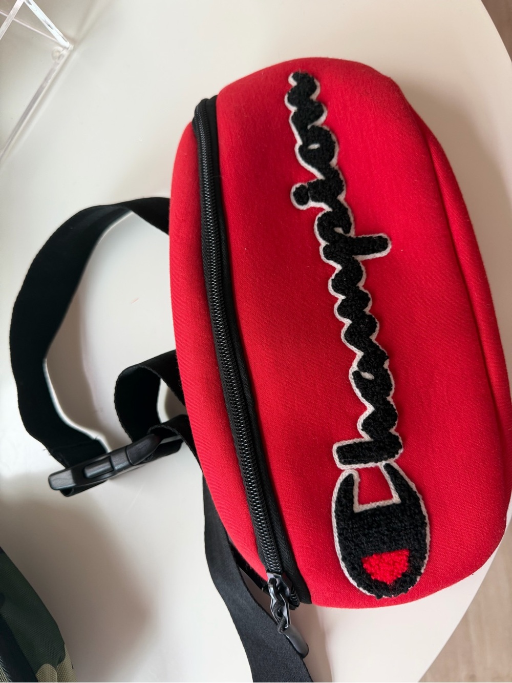 Champion Red and Black Waist Pack